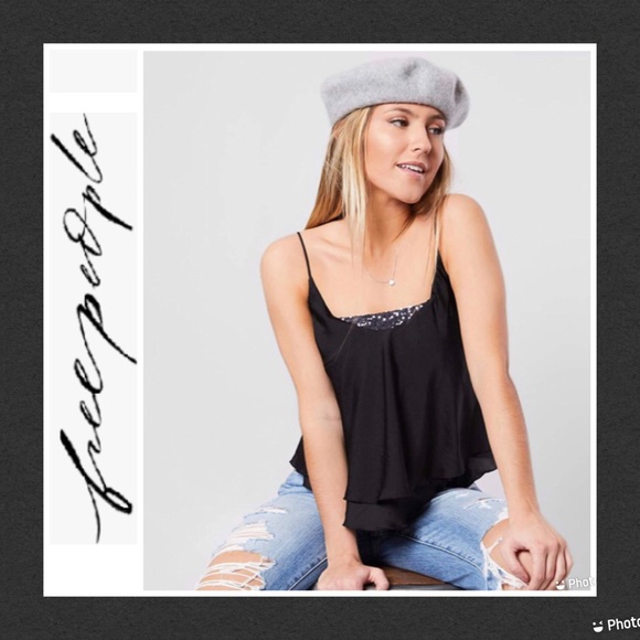 FREE PEOPLE TURN IT ON CAMI - Picture 1 of 8